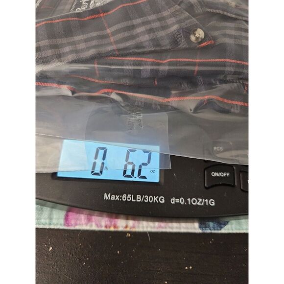 Burberrys Men's Vintage Nova Check Cotton Button‎ Up Shirt Small - Picture 9 of 9